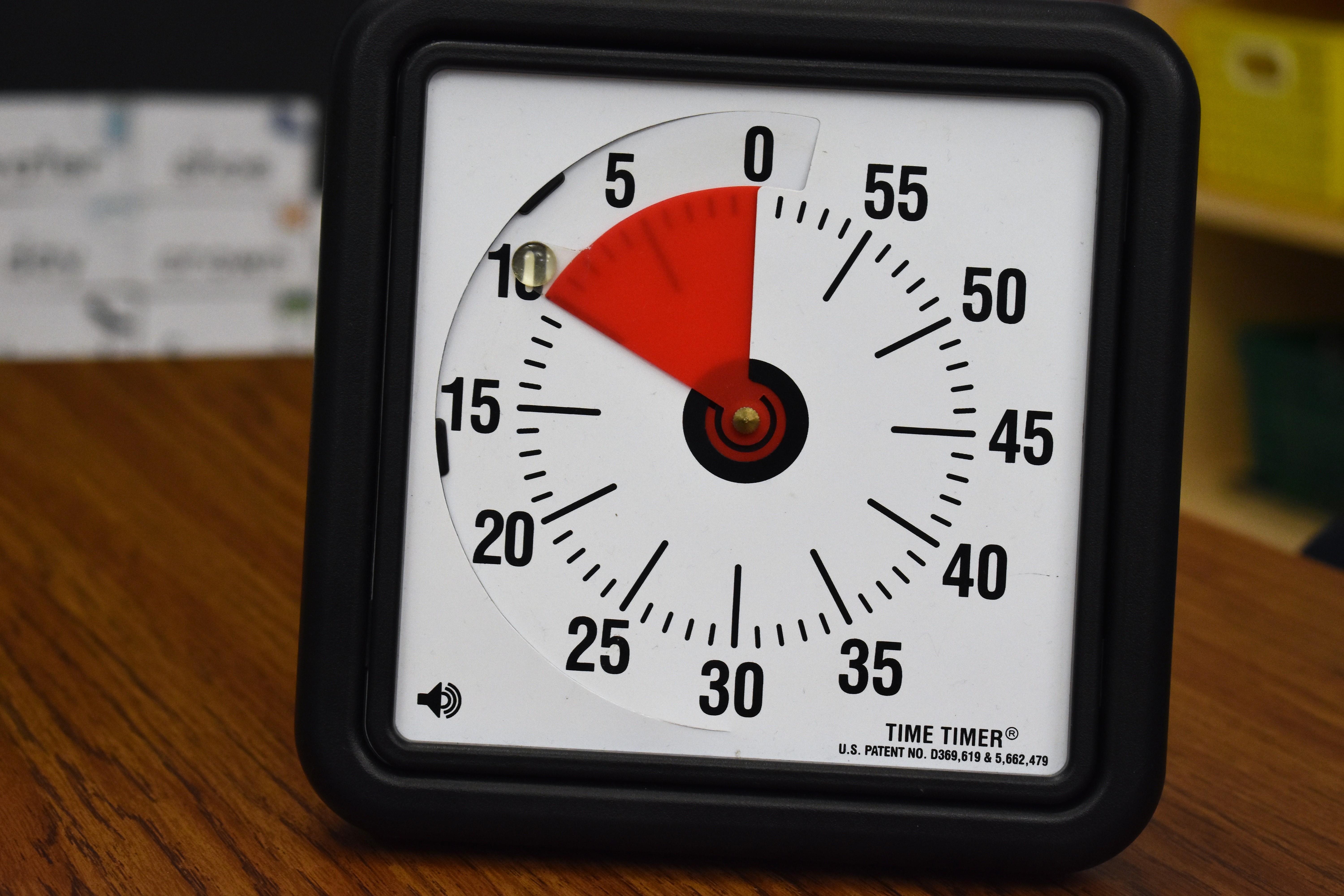 analog visual timer clock